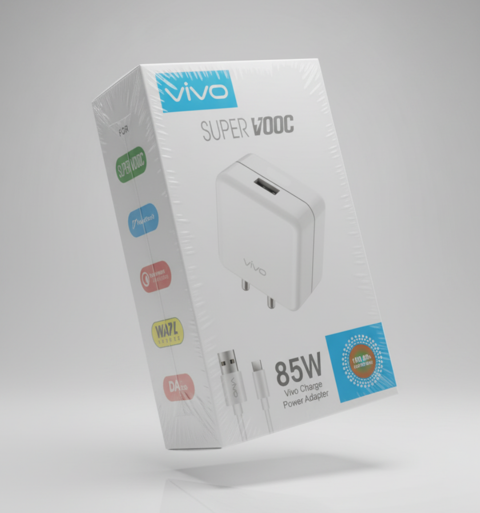 High-Speed 85W Super VOOC Power Adapter